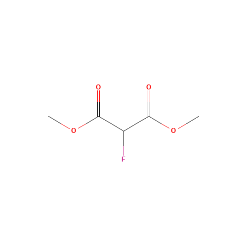 Dimethyl fluoromalonate (CAS: 344-14-9) - Chemical Structure and Molecular Formula 