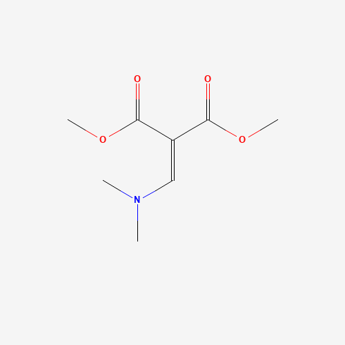N,N-DIMETHYLAMINOMETHYLENEMALONIC ACID DIMETHYL ESTER (CAS: 18856-69-4) - Chemical Structure and Molecular Formula 