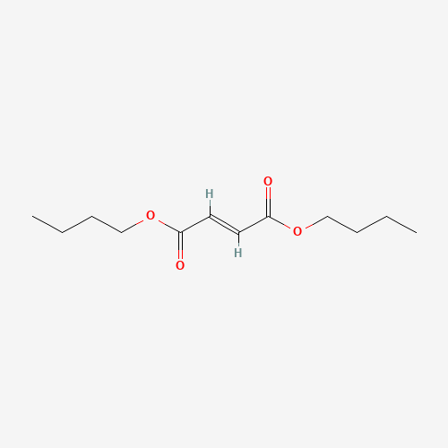 Dibutyl fumarate (CAS: 105-75-9) - Chemical Structure and Molecular Formula 