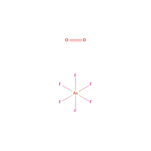 DIOXYGENYL HEXAFLUOROARSENATE (CAS: 12370-43-3) - Related Chemical Product