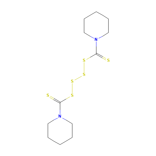 Bis(pentamethylene)thiuram tetrasulfide (CAS: 120-54-7) - Related Chemical Product