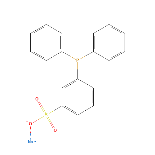 DIPHENYLPHOSPHINOBENZENE-3-SULFONIC ACID SODIUM SALT (CAS: 63995-75-5) - Related Chemical Product