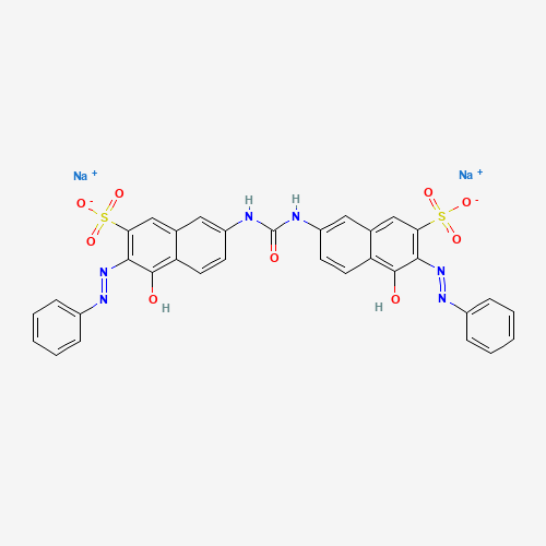 Direct Orange S (CAS: 3626-36-6) - Chemical Structure and Molecular Formula 