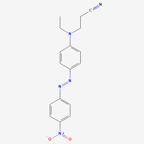 Disperse Orange  25 (CAS: 12223-22-2) - Chemical Structure and Molecular Formula 