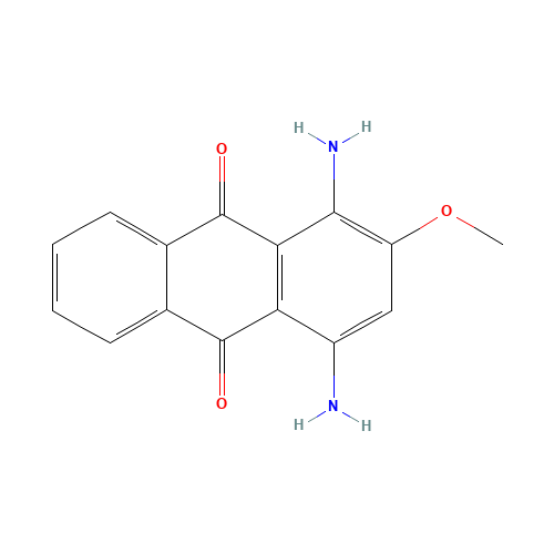 Disperse Red 11 (CAS: 2872-48-2) - Chemical Structure and Molecular Formula 
