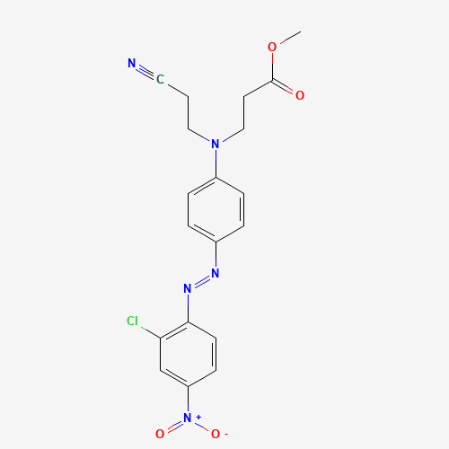 Disperse Red 54 (CAS: 12217-86-6) - Chemical Structure and Molecular Formula 