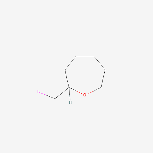 2-(IODOMETHYL)-OXEPANE (CAS: 130868-43-8) - Chemical Structure and Molecular Formula 