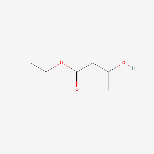 ETHYL 3-HYDROXYBUTYRATE (CAS: 35608-64-1) - Chemical Structure and Molecular Formula 