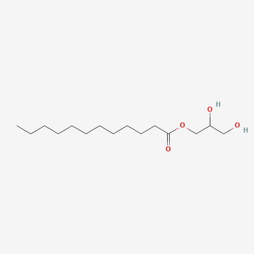 MONOLAURIN (CAS: 40738-26-9) - Chemical Structure and Molecular Formula 