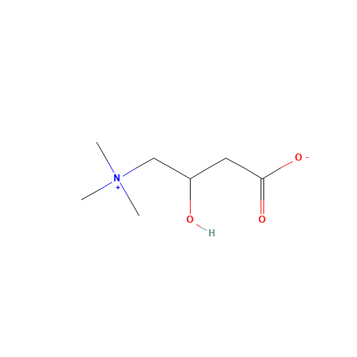 DL-Carnitine (CAS: 406-76-8) - Chemical Structure and Molecular Formula 