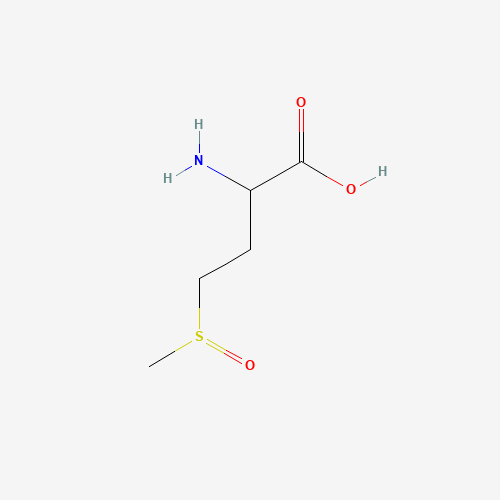 DL-METHIONINE SULFOXIDE (CAS: 62697-73-8) - Chemical Structure and Molecular Formula 