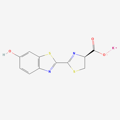 D-LUCIFERIN POTASSIUM SALT (CAS: 115144-35-9) - Chemical Structure and Molecular Formula 