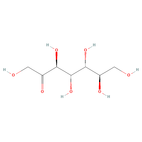 D-MANNOHEPTULOSE (CAS: 3615-44-9) - Chemical Structure and Molecular Formula 