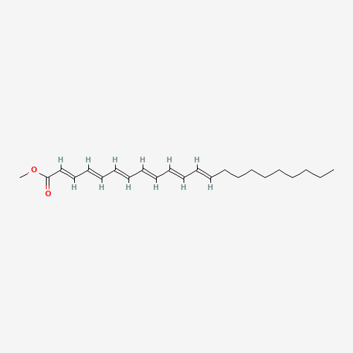 METHYL DOCOSAHEXAENOATE (CAS: 28061-46-3) - Chemical Structure and Molecular Formula 