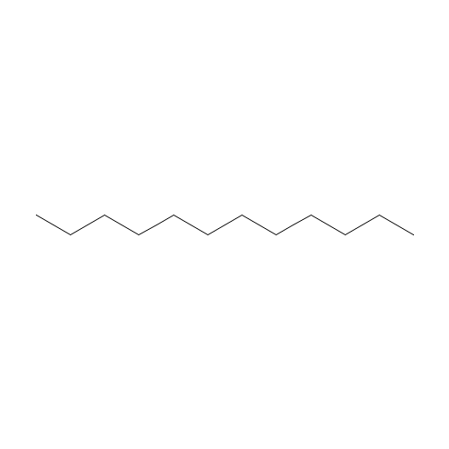 Dodecane (CAS: 112-40-3) - Chemical Structure and Molecular Formula 
