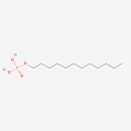 MONO-N-DODECYL PHOSPHATE (CAS: 2627-35-2) - Chemical Structure and Molecular Formula 