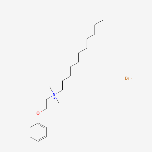 Domiphen bromide (CAS: 538-71-6) - Chemical Structure and Molecular Formula 