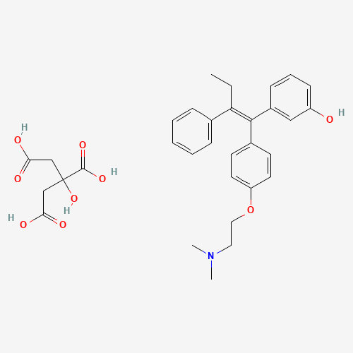 Droloxifene citrate (CAS: 97752-20-0) - Chemical Structure and Molecular Formula 