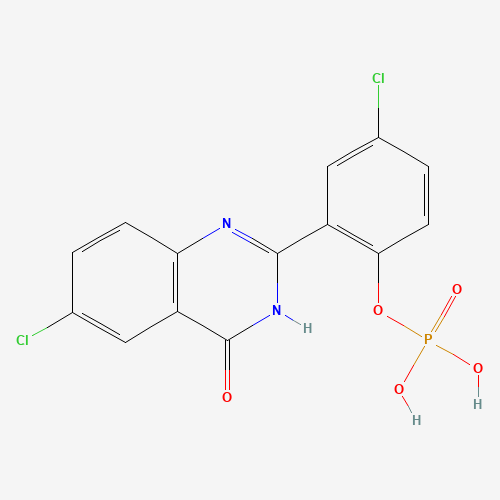 ELF97Phosphate (CAS: 147394-94-3) - Chemical Structure and Molecular Formula 