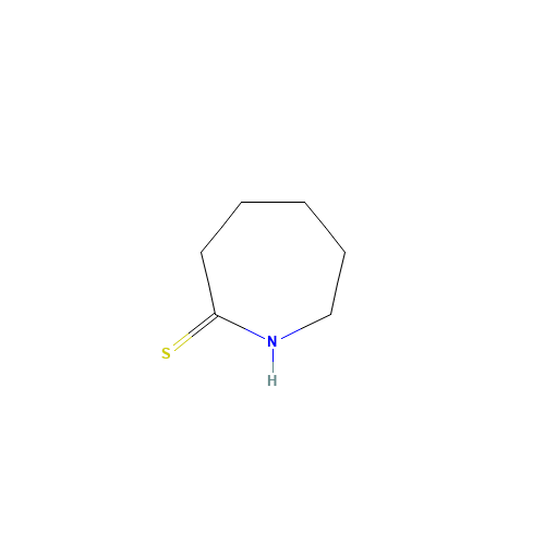 2-THIOXOHEXAMETHYLENEIMINE (CAS: 7203-96-5) - Chemical Structure and Molecular Formula 