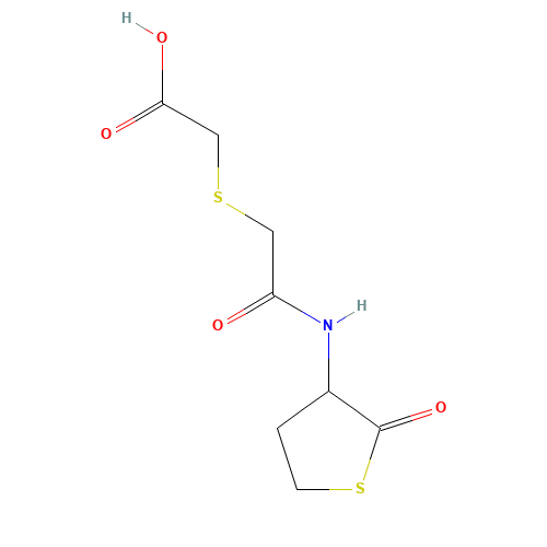 Erdosteine (CAS: 105426-14-0) - Chemical Structure and Molecular Formula 