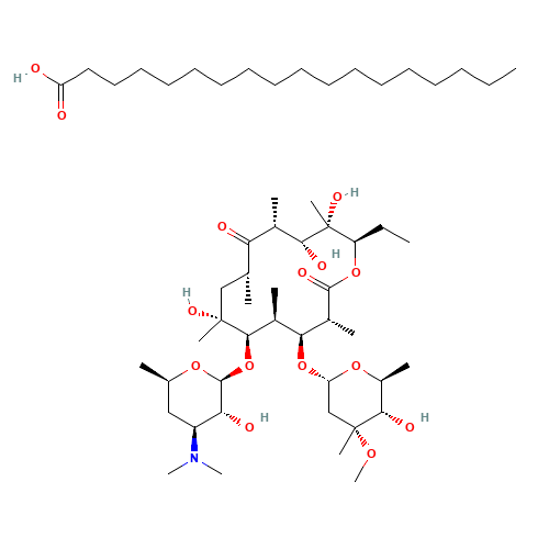 Erythromycin stearate (CAS: 643-22-1) - Related Chemical Product