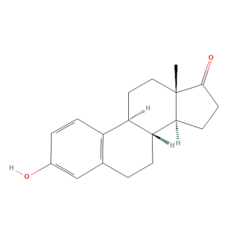 1,3,5(10)-Estratrien-3-ol-17-one (CAS: 53-16-7) - Chemical Structure and Molecular Formula 