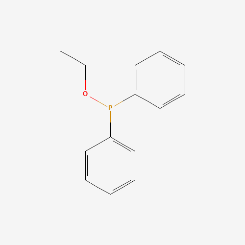 Ethyl diphenylphosphinite (CAS: 719-80-2) - Chemical Structure and Molecular Formula 