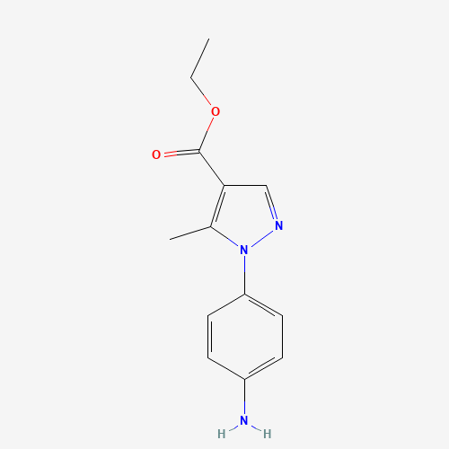 ETHYL 1-(4-AMINOPHENYL)-5-METHYL-1H-PYRAZOLE-4-CARBOXYLATE (CAS: 260046-88-6) - Related Chemical Product