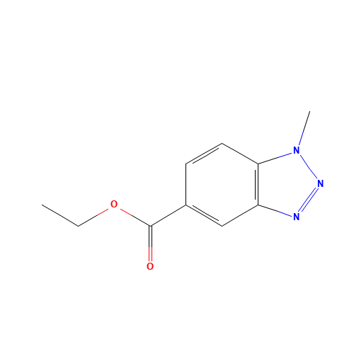 ETHYL 1-METHYL-1H-1,2,3-BENZOTRIAZOLE-5-CARBOXYLATE (CAS: 499785-52-3) - Related Chemical Product