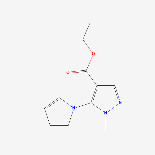 ETHYL 1-METHYL-5-(1H-PYRROL-1-YL)-1H-PYRAZOLE-4-CARBOXYLATE (CAS: 175137-01-6) - Related Chemical Product