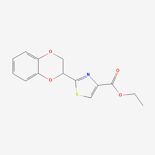 ETHYL 2-(2,3-DIHYDRO-1,4-BENZODIOXIN-2-YL)-1,3-THIAZOLE-4-CARBOXYLATE (CAS: 465514-25-4) - Related Chemical Product