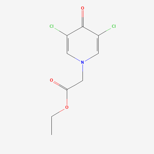 ETHYL 2-(3,5-DICHLORO-4-OXO-1,4-DIHYDROPYRIDIN-1-YL)ACETATE (CAS: 70149-51-8) - Related Chemical Product