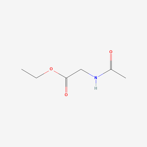 Ethyl acetamidoacetate (CAS: 1906-82-7) - Chemical Structure and Molecular Formula 