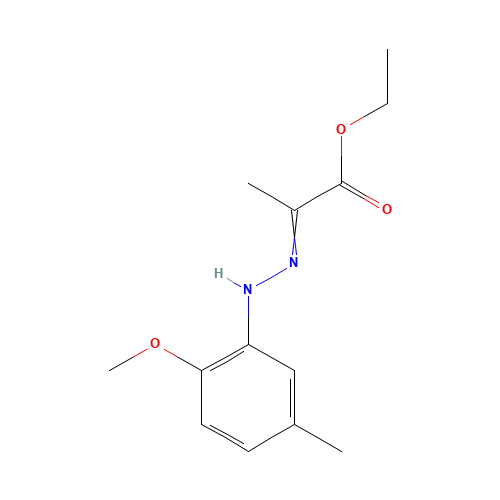 ETHYL 2-[2-(2-METHOXY-5-METHYLPHENYL)HYDRAZONO]PROPANOATE (CAS: 465515-28-0) - Related Chemical Product