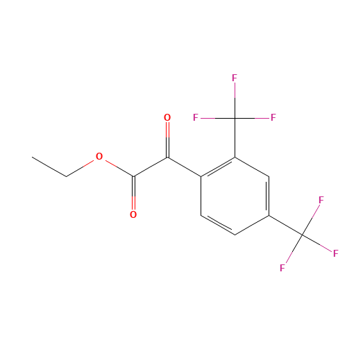 ETHYL 2-[2,4-BIS(TRIFLUOROMETHYL)PHENYL]-2-OXOACETATE (CAS: 306936-81-2) - Related Chemical Product