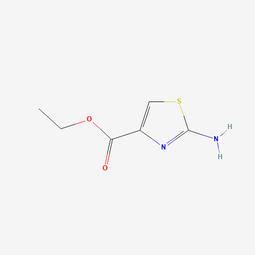 Ethyl 2-amino-1,3-thiazole-4-carboxylate (CAS: 5398-36-7) - Chemical Structure and Molecular Formula 