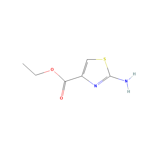 Ethyl 2-amino-1,3-thiazole-4-carboxylate (CAS: 5398-36-7) - Chemical Structure and Molecular Formula 
