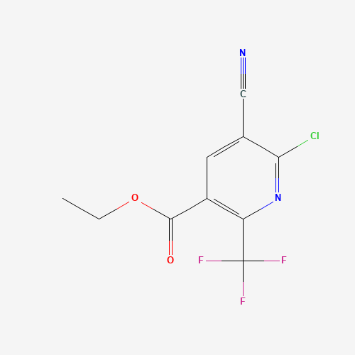 ETHYL 2-CHLORO-3-CYANO-6-(TRIFLUOROMETHYL)-PYRIDINE-5-CARBOXYLATE (CAS: 175277-73-3) - Related Chemical Product