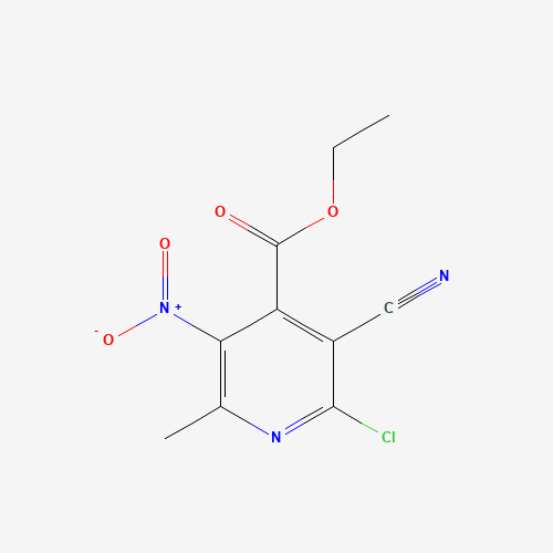 ETHYL 2-CHLORO-3-CYANO-6-METHYL-5-NITROPYRIDINE-4-CARBOXYLATE (CAS: 72701-63-4) - Related Chemical Product