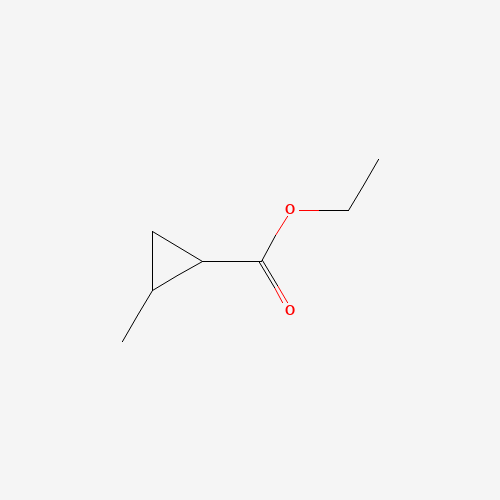 ETHYL 2-METHYLCYCLOPROPANE-1-CARBOXYLATE (CAS: 20913-25-1) - Chemical Structure and Molecular Formula 