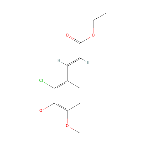 ETHYL 3-(2-CHLORO-3,4-DIMETHOXYPHENYL)ACRYLATE (CAS: 175135-96-3) - Related Chemical Product