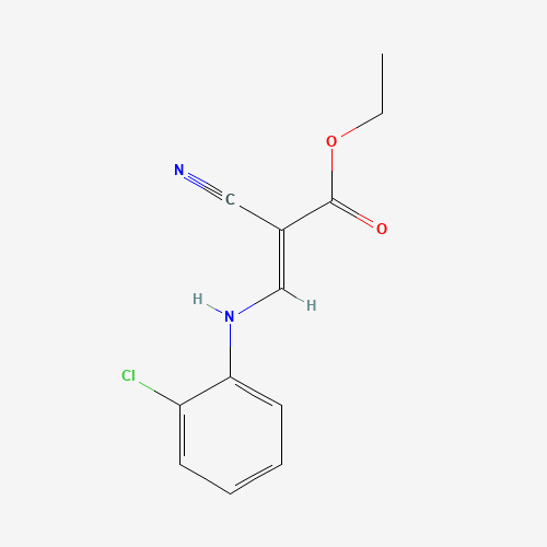 ETHYL 3-(2-CHLOROANILINO)-2-CYANOACRYLATE (CAS: 64317-75-5) - Related Chemical Product