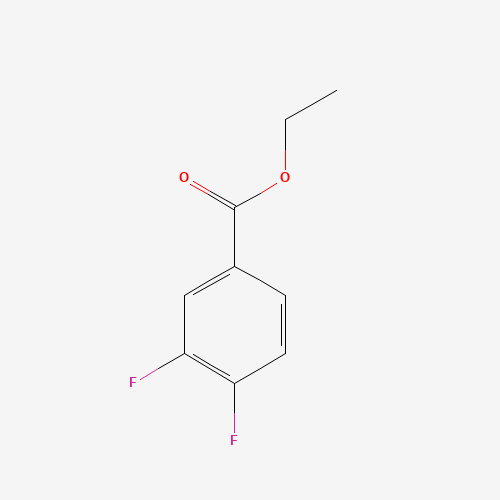 ETHYL 3,4-DIFLUOROBENZOATE (CAS: 144267-96-9) - Chemical Structure and Molecular Formula 