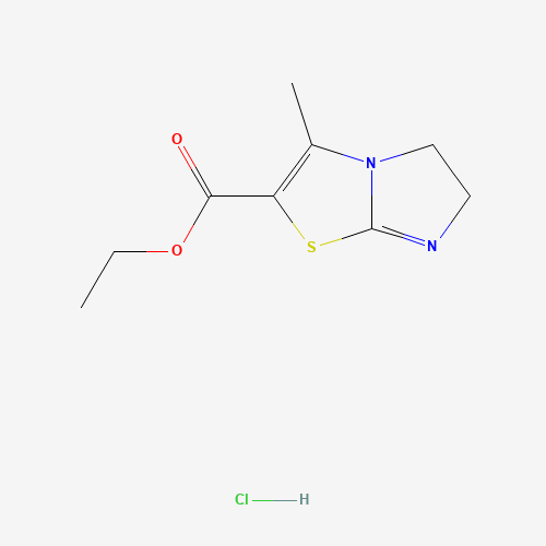 ETHYL 3-METHYL-5,6-DIHYDROIMIDAZO[2,1-B][1,3]THIAZOLE-2-CARBOXYLATE HYDROCHLORIDE (CAS: 34467-12-4) - Related Chemical Product