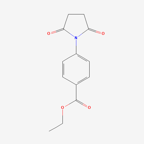 ETHYL 4-(2,5-DIOXOTETRAHYDRO-1H-PYRROL-1-YL)BENZOATE (CAS: 92634-76-9) - Related Chemical Product