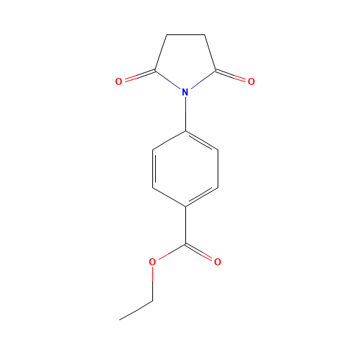 ETHYL 4-(2,5-DIOXOTETRAHYDRO-1H-PYRROL-1-YL)BENZOATE (CAS: 92634-76-9) - Related Chemical Product