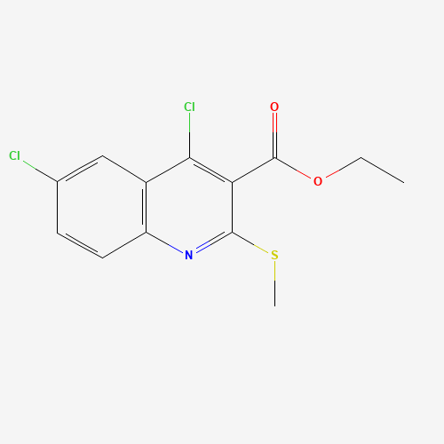 ETHYL 4,6-DICHLORO-2-(METHYLTHIO)QUINOLINE-3-CARBOXYLATE (CAS: 227958-96-5) - Related Chemical Product