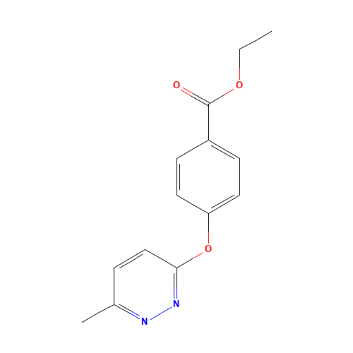 ETHYL 4-[(6-METHYL-3-PYRIDAZINYL)OXY]BENZOATE (CAS: 423768-61-0) - Related Chemical Product