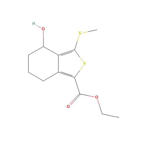 ETHYL 4-HYDROXY-3-(METHYLTHIO)-4,5,6,7-TETRAHYDROBENZO[C]THIOPHENE-1-CARBOXYLATE (CAS: 172516-36-8) - Related Chemical Product